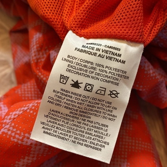 Nike Spring Pink Red Woven Lightweight Track Pants - Picture 10 of 10